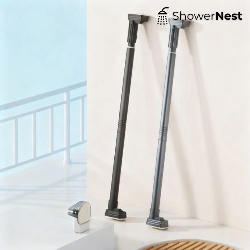 Adjustable Shower Curtain Rod – Stainless steel
