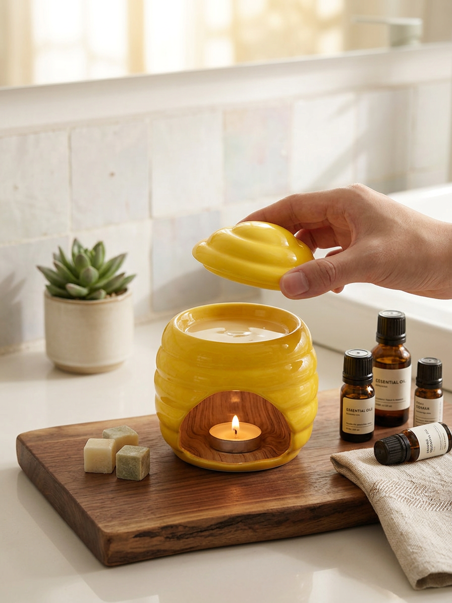 Honeycomb Wax Melts Burner Australia - Bathroom Ritual