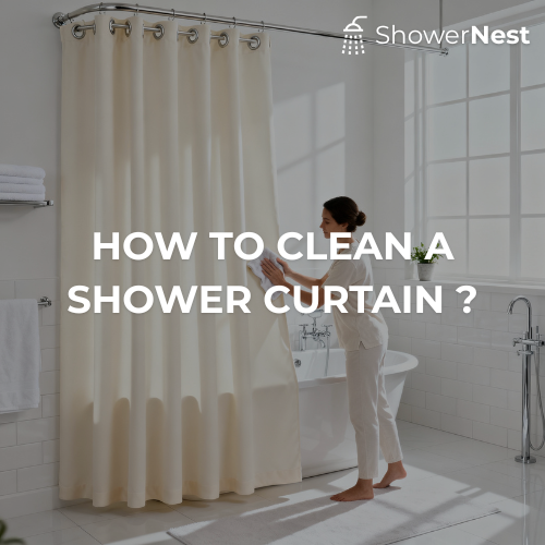 How to Clean a Shower Curtain 