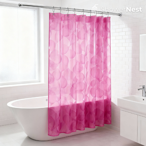 Pink Shower Curtains