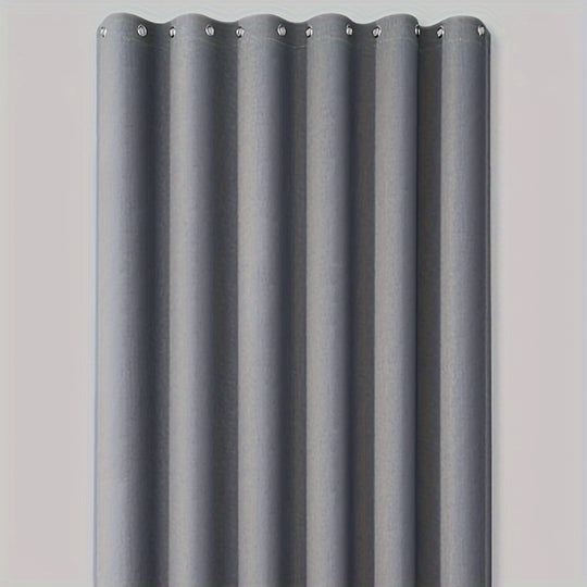 Grey Linen Shower Curtain – Polyester Fabric