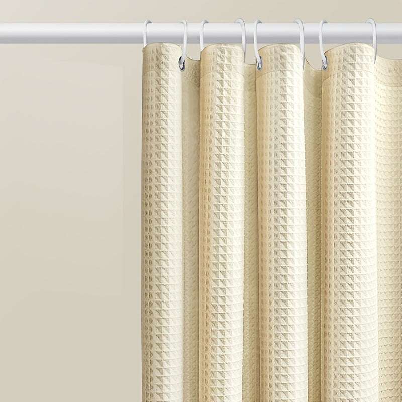 Dark Blue Extra Long Shower Curtain - Luxury Polyester