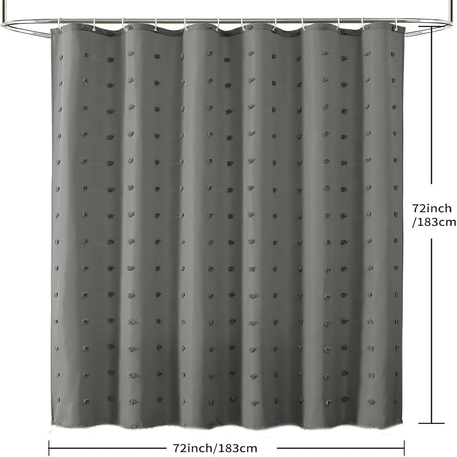 Grey Shower Curtains – Bohemian Chic Design