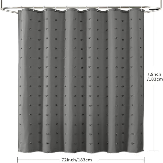 White Shower Curtains – Bohemian Chic Design