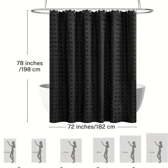 White Shower Curtains – Bohemian Chic Design