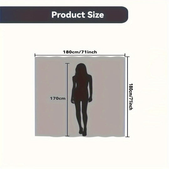 White Modern Shower Curtain – Machine Washable