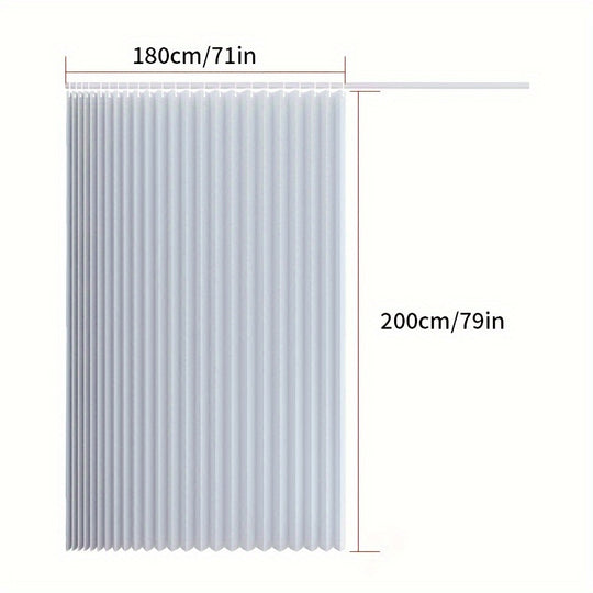 Cafe Pinch Pleat Curtains with Hooks – Modern Polyester