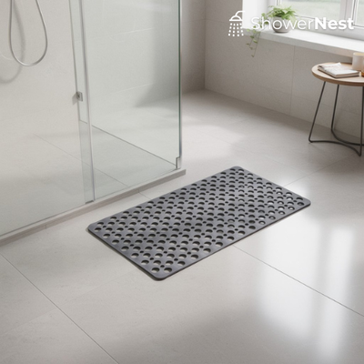 Non Slip Bath Mat With Drain Holes