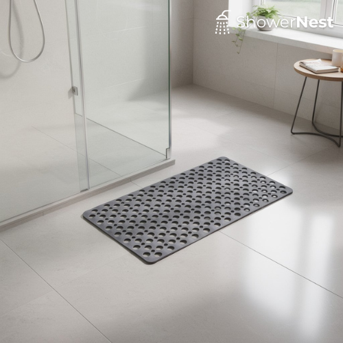 Non Slip Bath Mat With Drain Holes