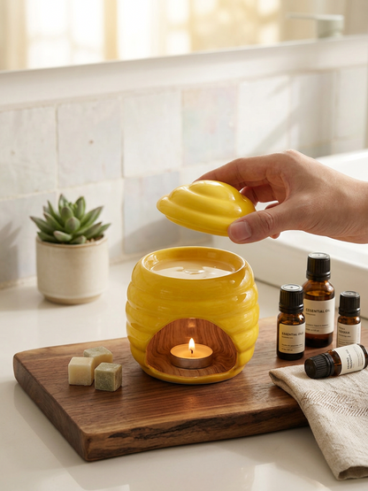 Honeycomb Wax Melts Burner Australia - Bathroom Ritual