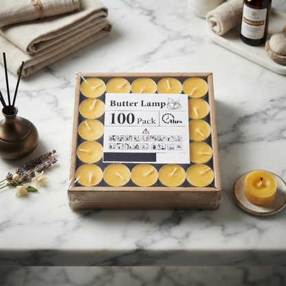 Plant-Based Ghee Candle Tealights Australia - Bathroom Aromatherapy