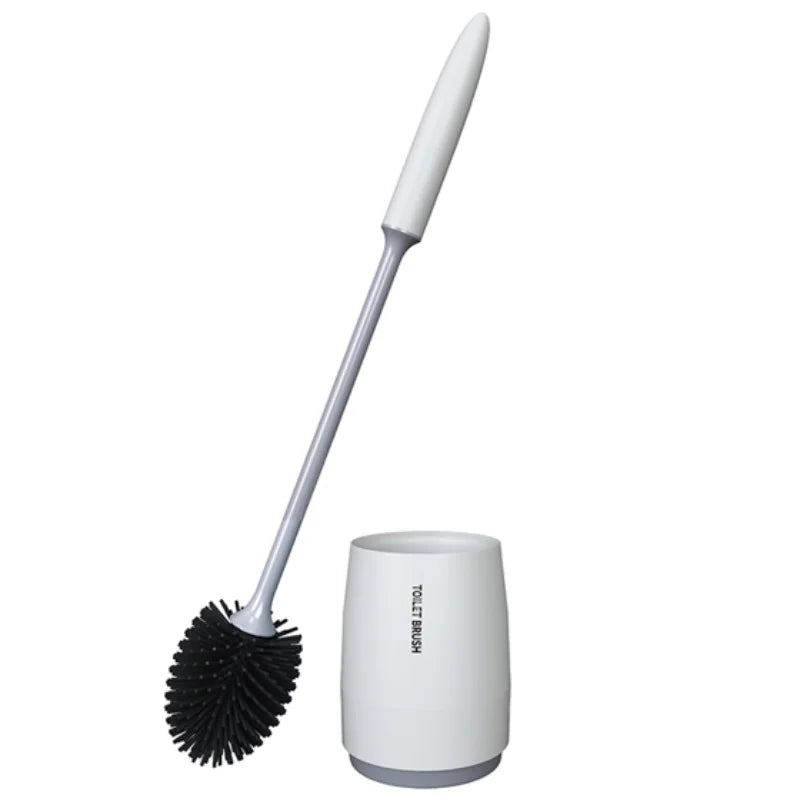 Silicone toilet brush and holder – view 7