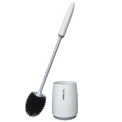 Silicone toilet brush and holder – view 7