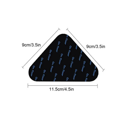 Non-Slip Rug Grippers – Reusable Corner Pads (12 Pack)