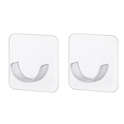 Adhesive shower rod brackets, no drill – view 7