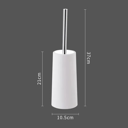 Nordic Toilet Brush & Holder – Gold, Silver, White, Grey or Black