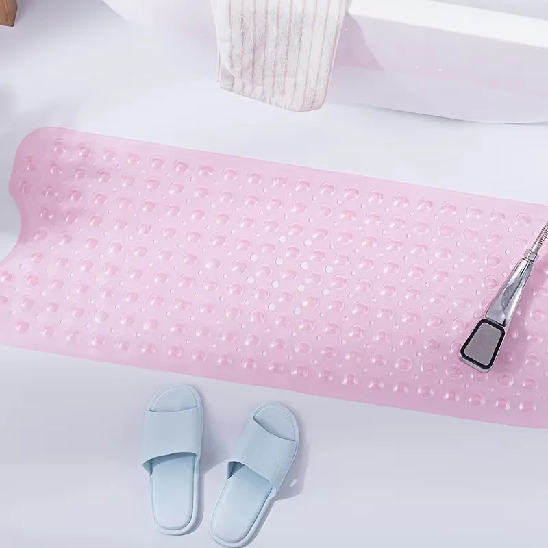 Extra long non slip bath tub mat 100 x 40 cm – view 12