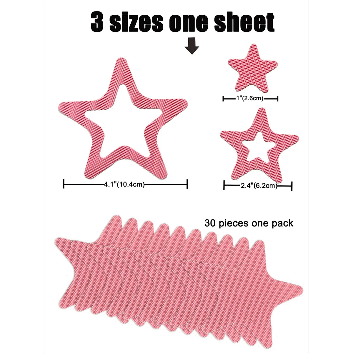 Non slip bath stickers for bathtub and shower – view 11