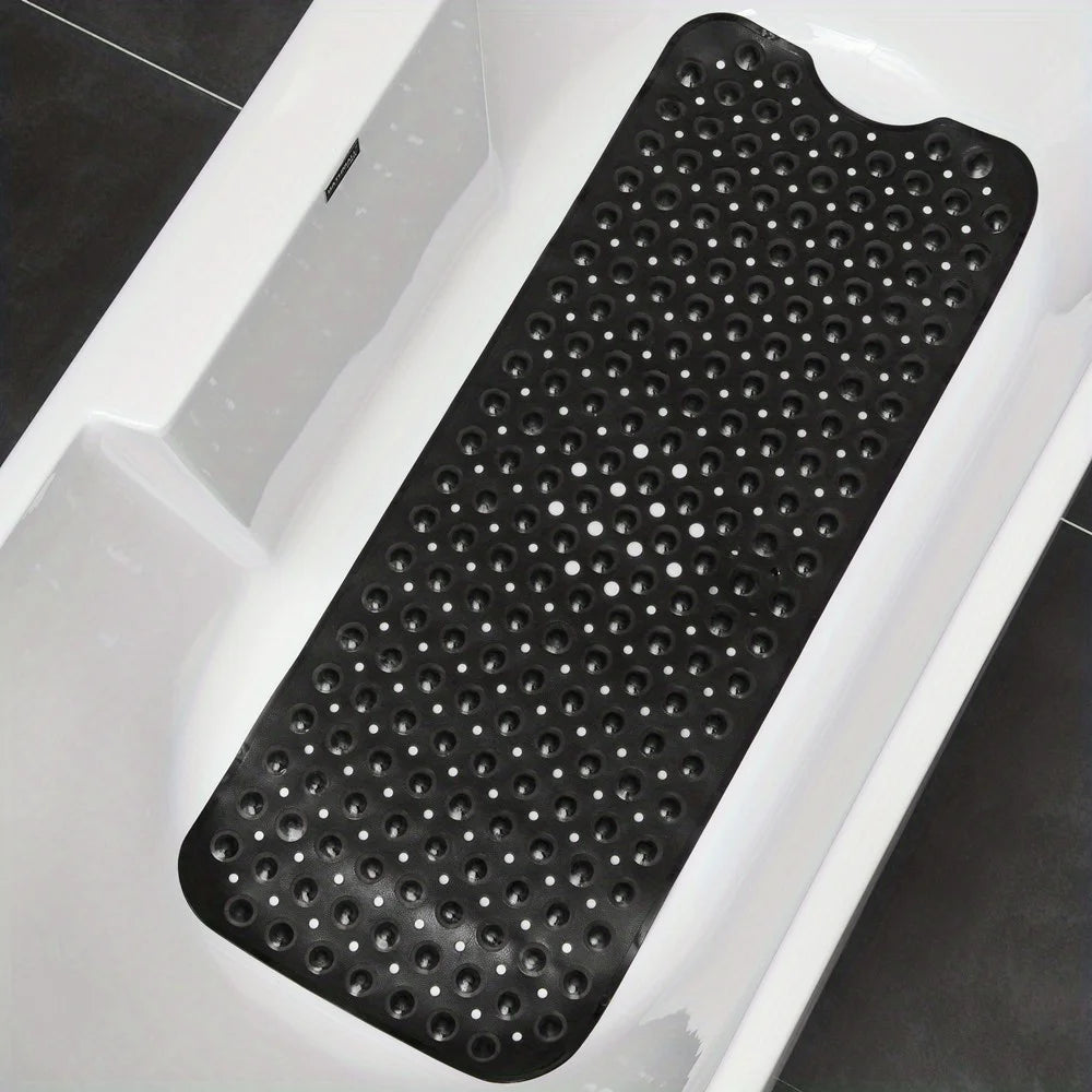 Extra long non slip bath tub mat 100 x 40 cm – view 13