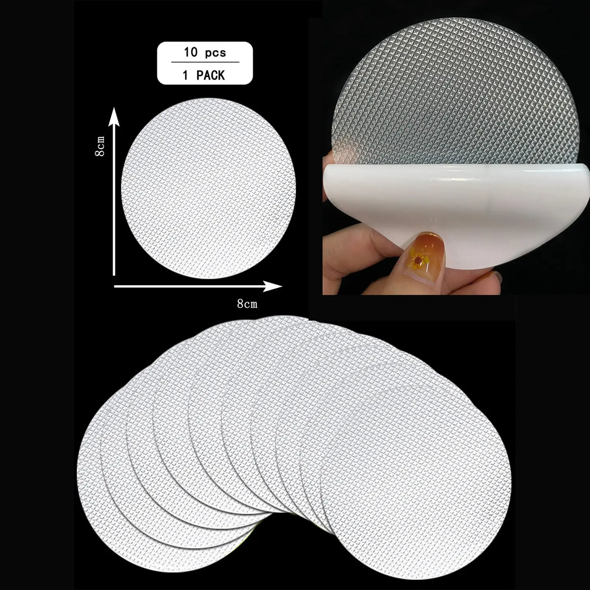 Non slip bath stickers for bathtub and shower – view 7