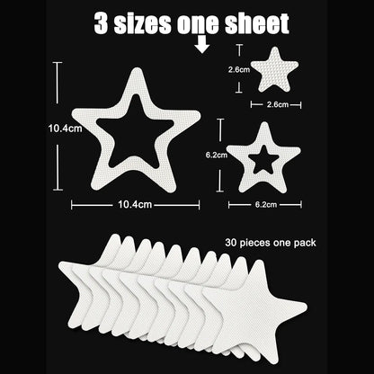 Non slip bath stickers for bathtub and shower – view 9