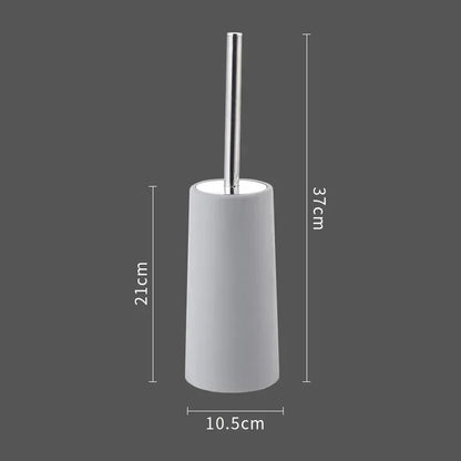 Nordic Toilet Brush & Holder – Gold, Silver, White, Grey or Black