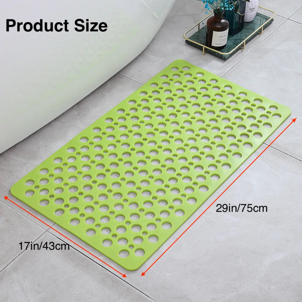 Non slip shower mat 43 x 75 cm with suction cups – view 13