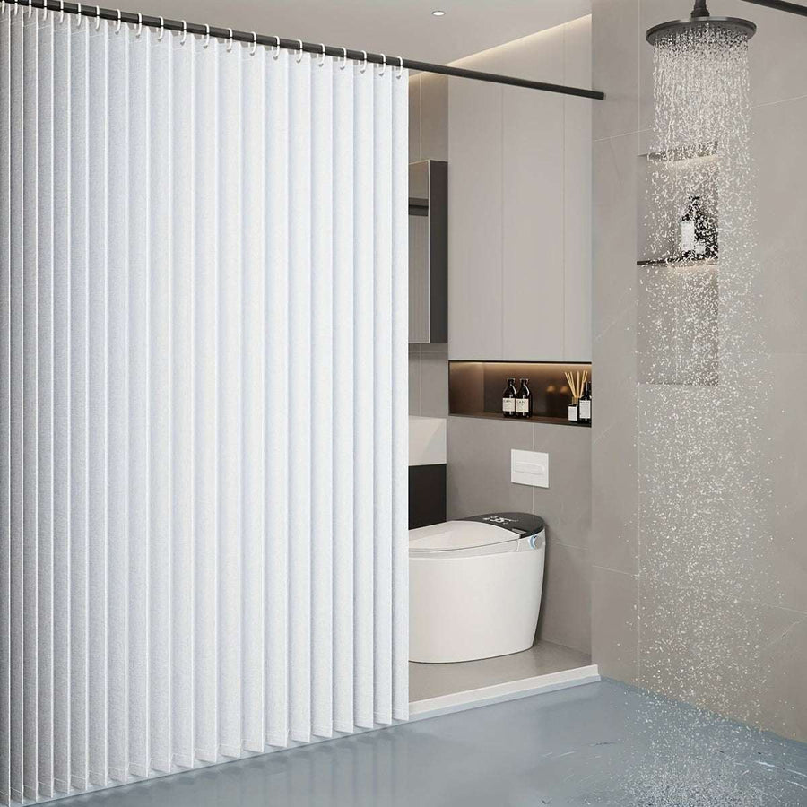 Cafe Pinch Pleat Curtains with Hooks – Modern Polyester