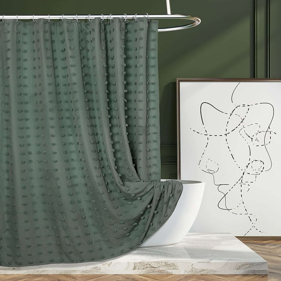 Green Shower Curtains – Bohemian Chic Design
